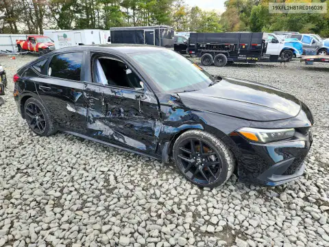 19XFL2H81RE016039 — 2024 Honda Civic, фото 4 с аукциона Copart, Боковая часть
