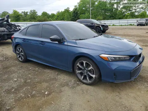 2025 Honda Civic Sport VIN 2HGFE4F82SH318718 фото 4
