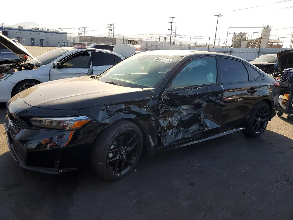 2025 Honda Civic VIN 2HGFE4F86SH327356 фото 1