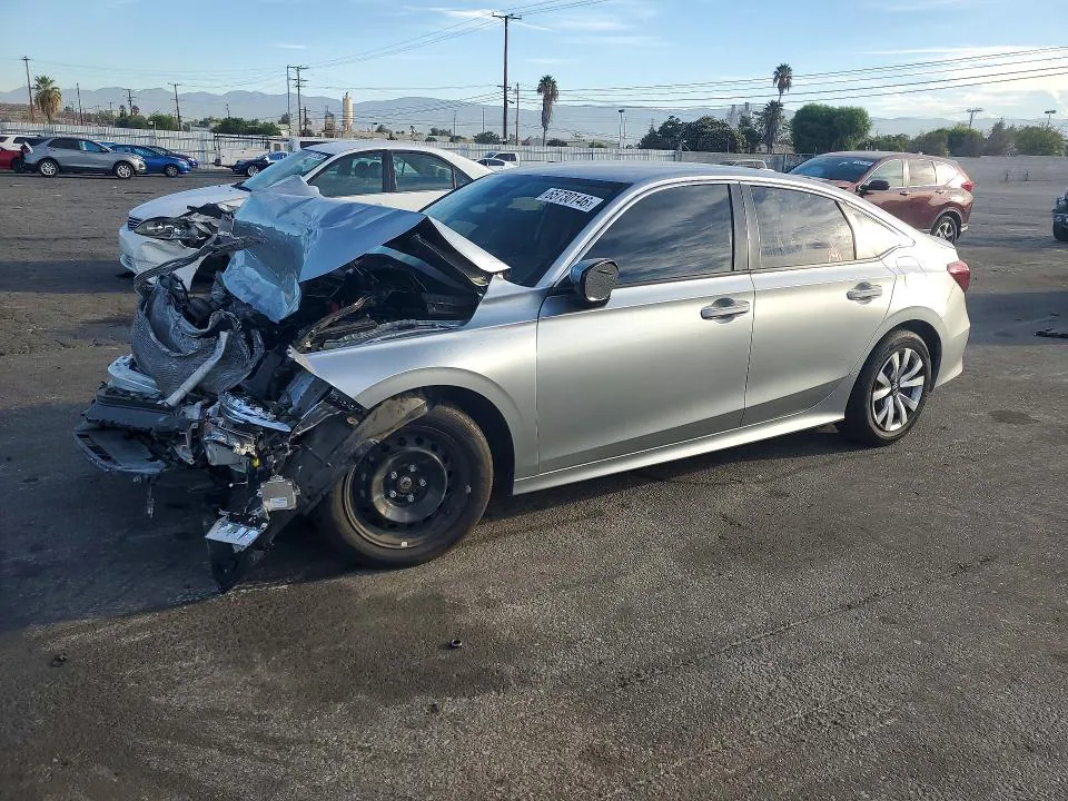 2025 Honda Civic VIN 2HGFE2F26SH592410 фото 1