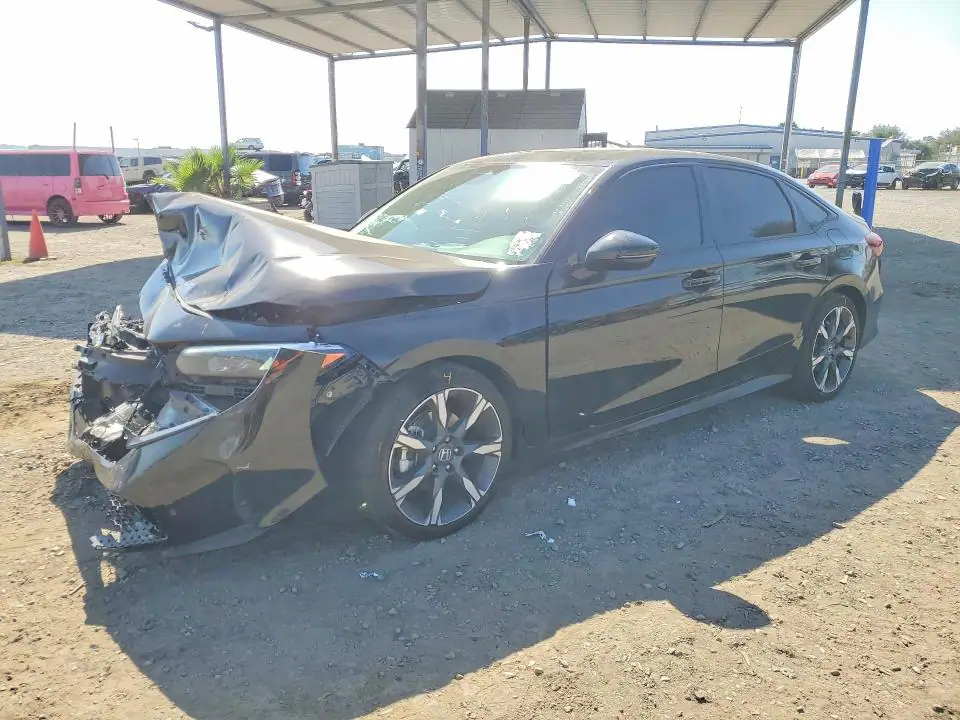 2HGFE4F85SH345279 Honda Civic 2025 — повреждение Передняя часть, фото до ремонта