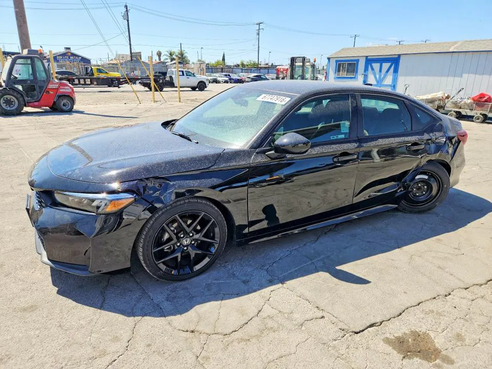 2025 Honda Civic VIN 2HGFE2F53SH602448 фото 1