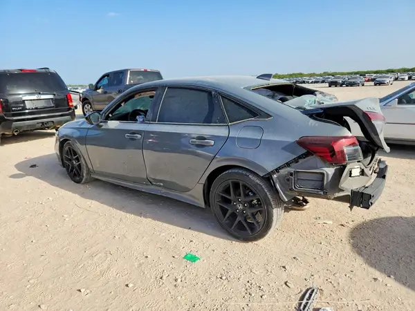 2HGFE2F51SH519522 — 2025 Honda Civic, фото 2 с аукциона Copart, Задняя часть