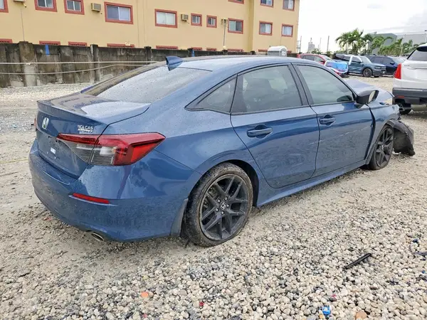 2HGFE2F54SH505033 — 2025 Honda Civic, фото 3 с аукциона Copart, Передняя часть