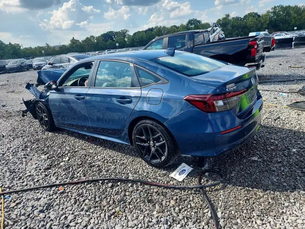 2HGFE2F50SH582806 — 2025 Honda Civic, фото 2 с аукциона Copart, Передняя часть