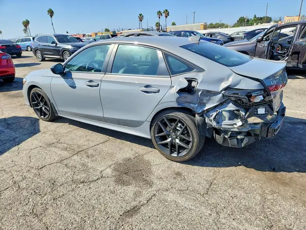 2HGFE4F83SH307629 — 2025 Honda Civic, фото 2 с аукциона Copart, Задняя часть