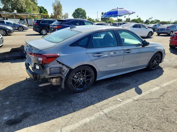 2HGFE4F83SH307629 — 2025 Honda Civic, фото 3 с аукциона Copart, Задняя часть