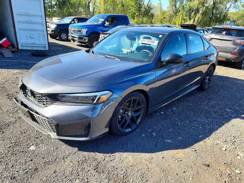 2HGFE2F59SH522071 — 2025 Honda Civic, Передняя часть (Front End), фото до ремонта