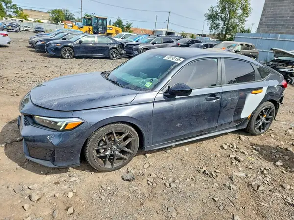 19XFL2H80SE037129 — 2025 Honda Civic, Задняя часть (Rear End), фото до ремонта