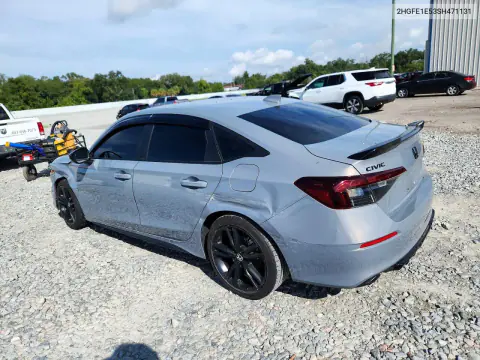 2025 Honda Civic Si VIN 2HGFE1E53SH471131 фото 2