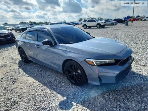 2025 Honda Civic Si VIN 2HGFE1E53SH471131 фото 4