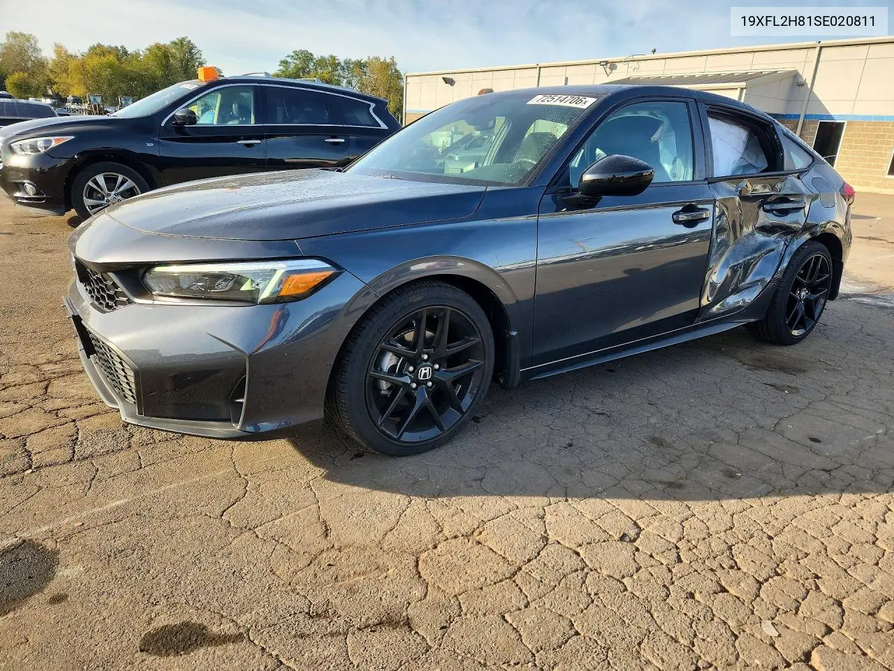 2025 Honda Civic Sport VIN 19XFL2H81SE020811 фото 1