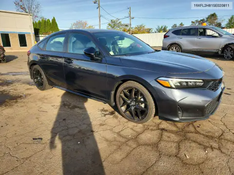2025 Honda Civic Sport VIN 19XFL2H81SE020811 фото 4