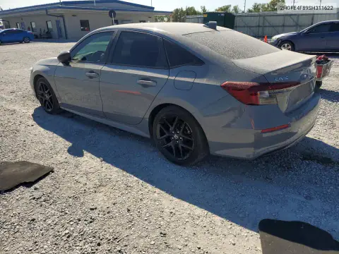 2HGFE4F89SH311622 — 2025 Honda Civic, фото 2 с аукциона Copart, Передняя часть