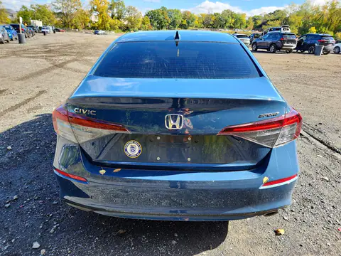2HGFE2F55SH558324 — 2025 Honda Civic, Передняя часть, фото до ремонта