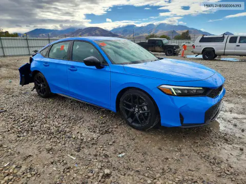 19XFL2H85SE006393 — 2025 Honda Civic, фото 4 с аукциона Copart, Задняя часть