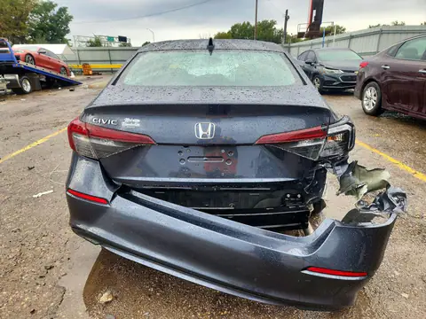 2HGFE2F26SH597591 — 2025 Honda Civic, Задняя часть, фото до ремонта