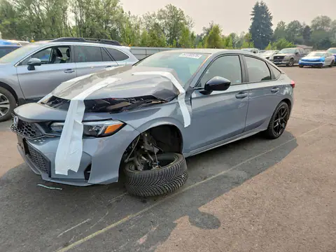 19XFL2H83TE003865 — 2026 Honda Civic, Передняя часть (Front End), фото до ремонта