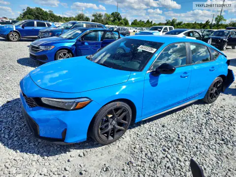 19XFL2H81TE009177 — 2026 Honda Civic, Задняя часть, фото до ремонта