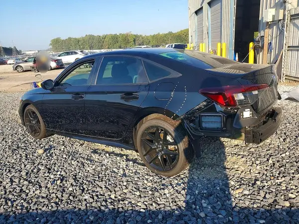 2HGFE2F59TH575760 — 2026 Honda Civic, фото 2 с аукциона Copart, Задняя часть