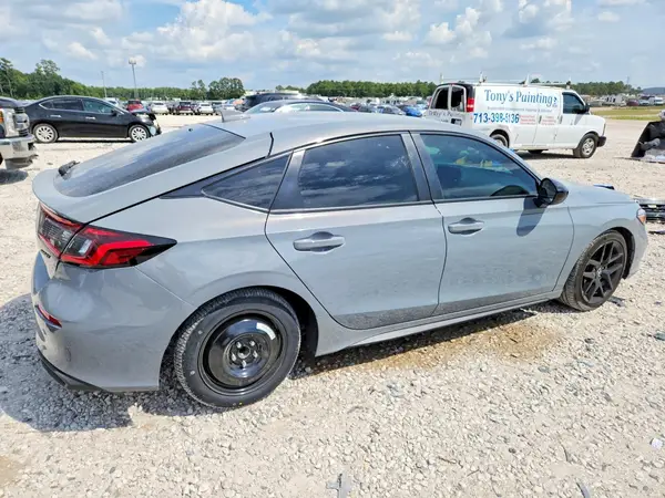 19XFL2H80TE012491 — 2026 Honda Civic, фото 3 с аукциона Copart, Боковая часть