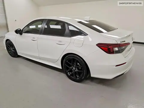 2026 Honda Civic Sport VIN 2HGFE2F59TH574155 фото 2