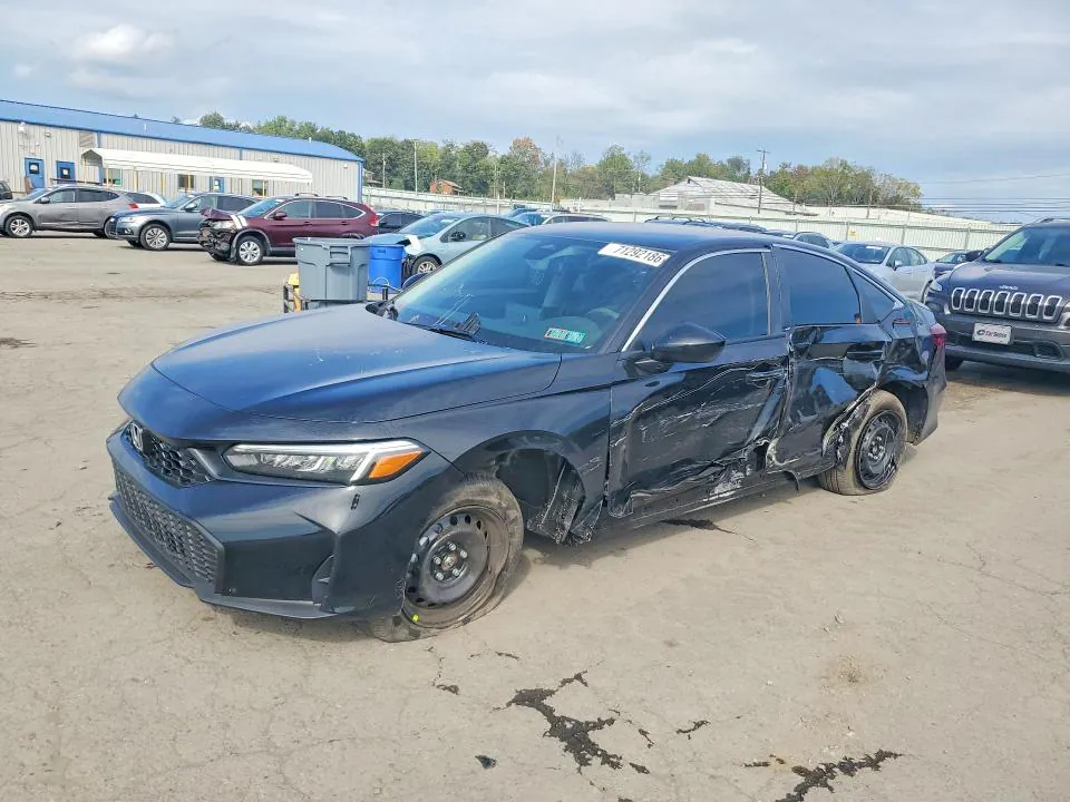 2026 HONDA CIVIC VIN 2HGFE2F21TH608191 фото 1