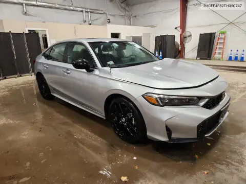 2026 Honda Civic Sport VIN 2HGFE4F82TH350747 фото 4