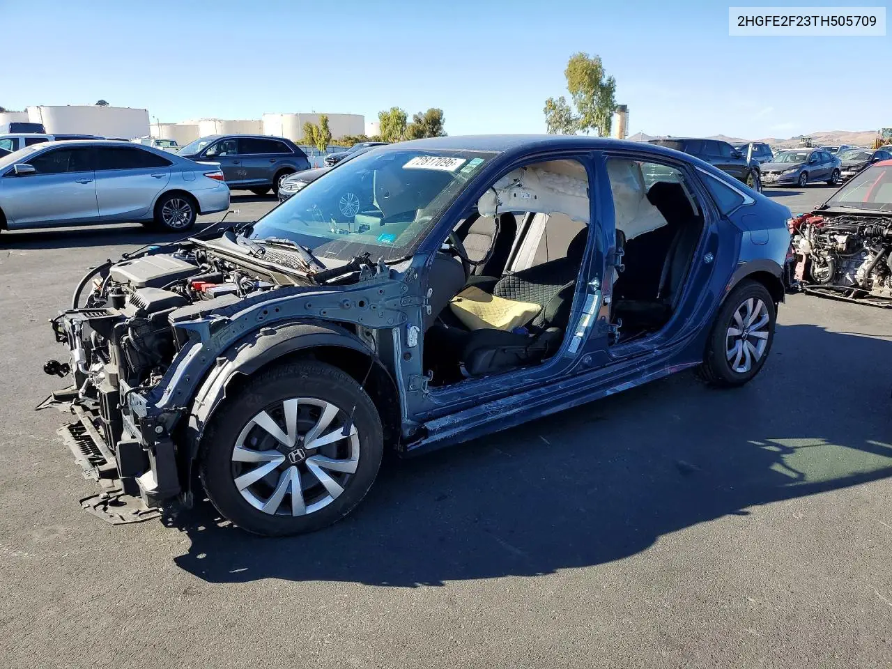 2HGFE2F23TH505709 Honda Civic 2026 — повреждение Вандализм, фото до ремонта