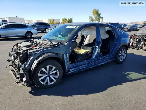 2HGFE2F23TH505709 — 2026 Honda Civic, Вандализм, фото до ремонта
