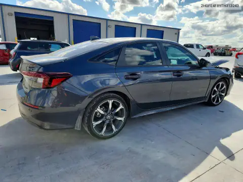 2HGFE4F89TH313243 — 2026 Honda Civic, фото 3 с аукциона Copart, Передняя часть