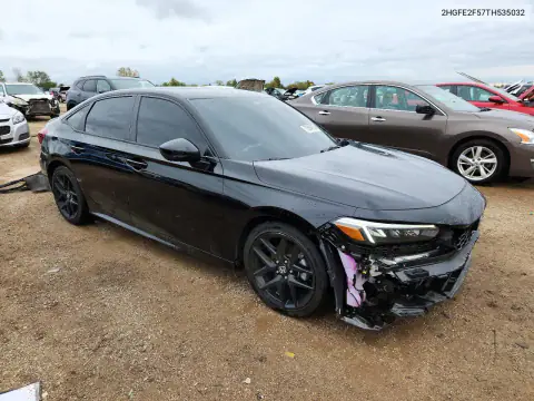 2HGFE2F57TH535032 — 2026 Honda Civic, фото 4 с аукциона Copart, Передняя часть