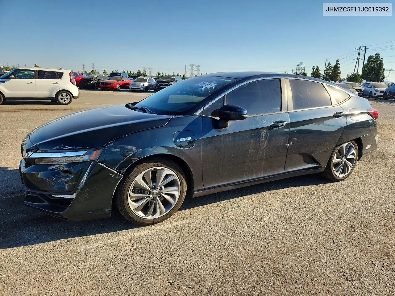 2018 Honda Clarity VIN JHMZC5F11JC019392 фото 1