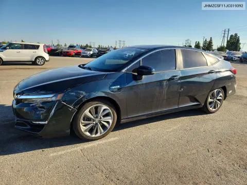 JHMZC5F11JC019392 — 2018 Honda Clarity, Передняя часть, фото до ремонта