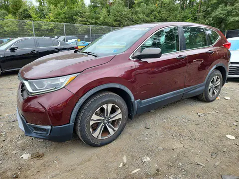 5J6RW6H35KL004337 — 2019 Honda CR-V LX, Передняя часть (Front End), фото до ремонта