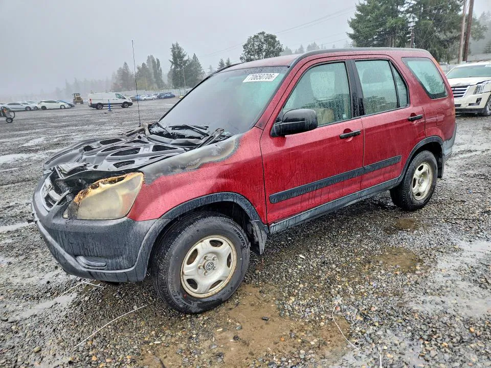 2002 HONDA CR-V VIN JHLRD78412C050177 фото 1