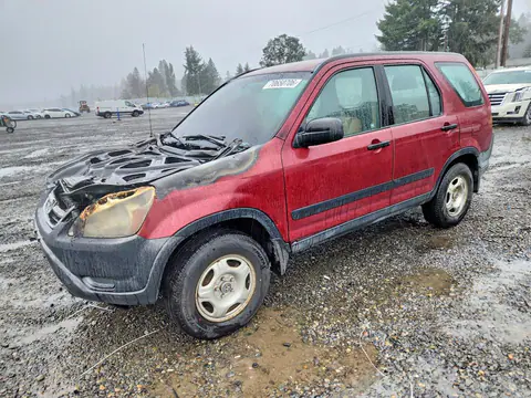 JHLRD78412C050177 — 2002 Honda CR-V, Пожар (Burn), фото до ремонта