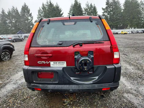 2002 HONDA CR-V VIN JHLRD78412C050177 фото 6