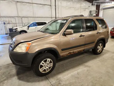 SHSRD78853U107610 — 2003 Honda CR-V, Мелкие вмятины и царапины, фото до ремонта