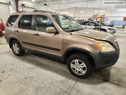2003 Honda Cr-V Ex VIN SHSRD78853U107610 фото 4