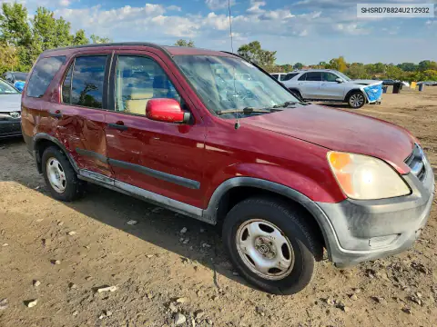 SHSRD78824U212932 — 2004 Honda CR-V, фото 4 с аукциона Copart, Сторона