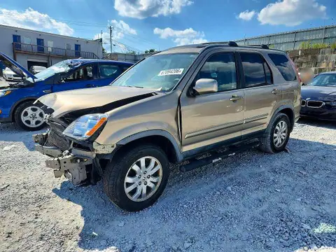 JHLRD78945C045426 — 2005 Honda CR-V, Передняя часть (Front End), фото до ремонта