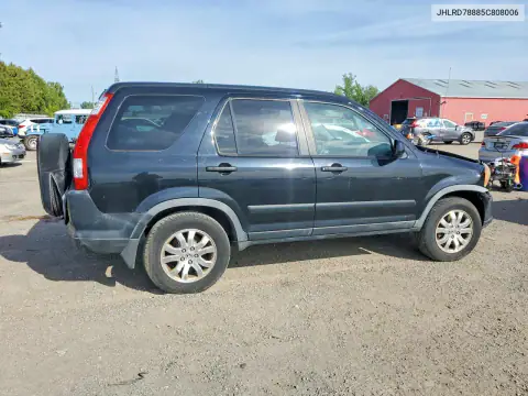 JHLRD78885C808006 — 2005 Honda CR-V, фото 3 с аукциона Copart 20.10.2026, Передняя часть