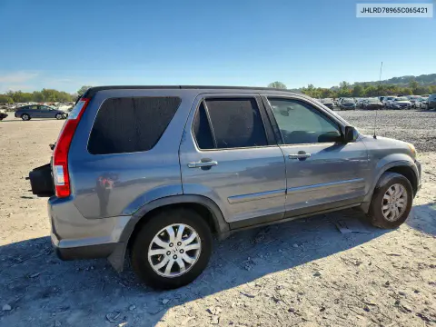 2005 Honda Cr-V Se VIN JHLRD78965C065421 фото 3