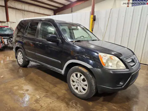 JHLRD78885C037059 — 2005 Honda CR-V, фото 4 с аукциона Copart, Задняя часть