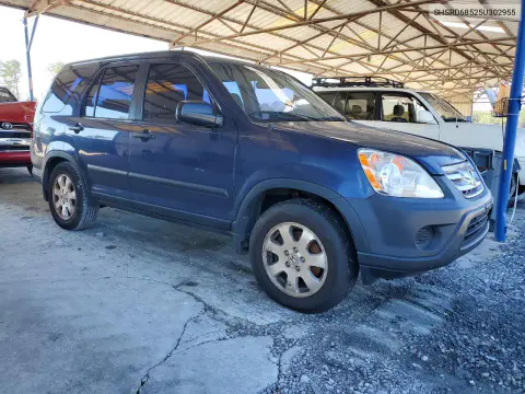 2005 Honda Cr-V Lx VIN SHSRD68525U302955 фото 4