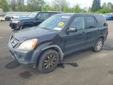 JHLRD78806C037641 — 2006 Honda CR-V, Передняя часть (Front End), фото до ремонта