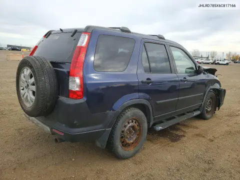 2006 Honda Cr-V Lx VIN JHLRD785X6C817166 фото 3