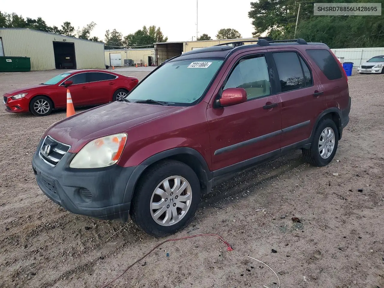 2006 Honda Cr-V Ex VIN SHSRD78856U428695 фото 1
