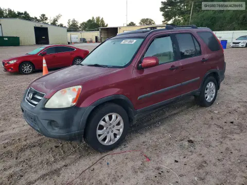 SHSRD78856U428695 — 2006 Honda CR-V, Частичный ремонт, фото до ремонта